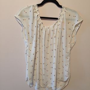 Cute patterned Joe Fresh blouse (XL)